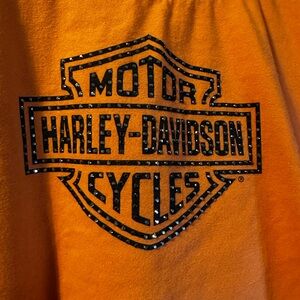 Harley-Davidson Orange Graphic Tee